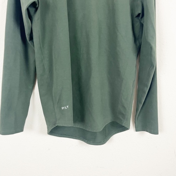 BYLT Green Long Sleeve Shirt Mens Size Medium - Picture 2 of 5